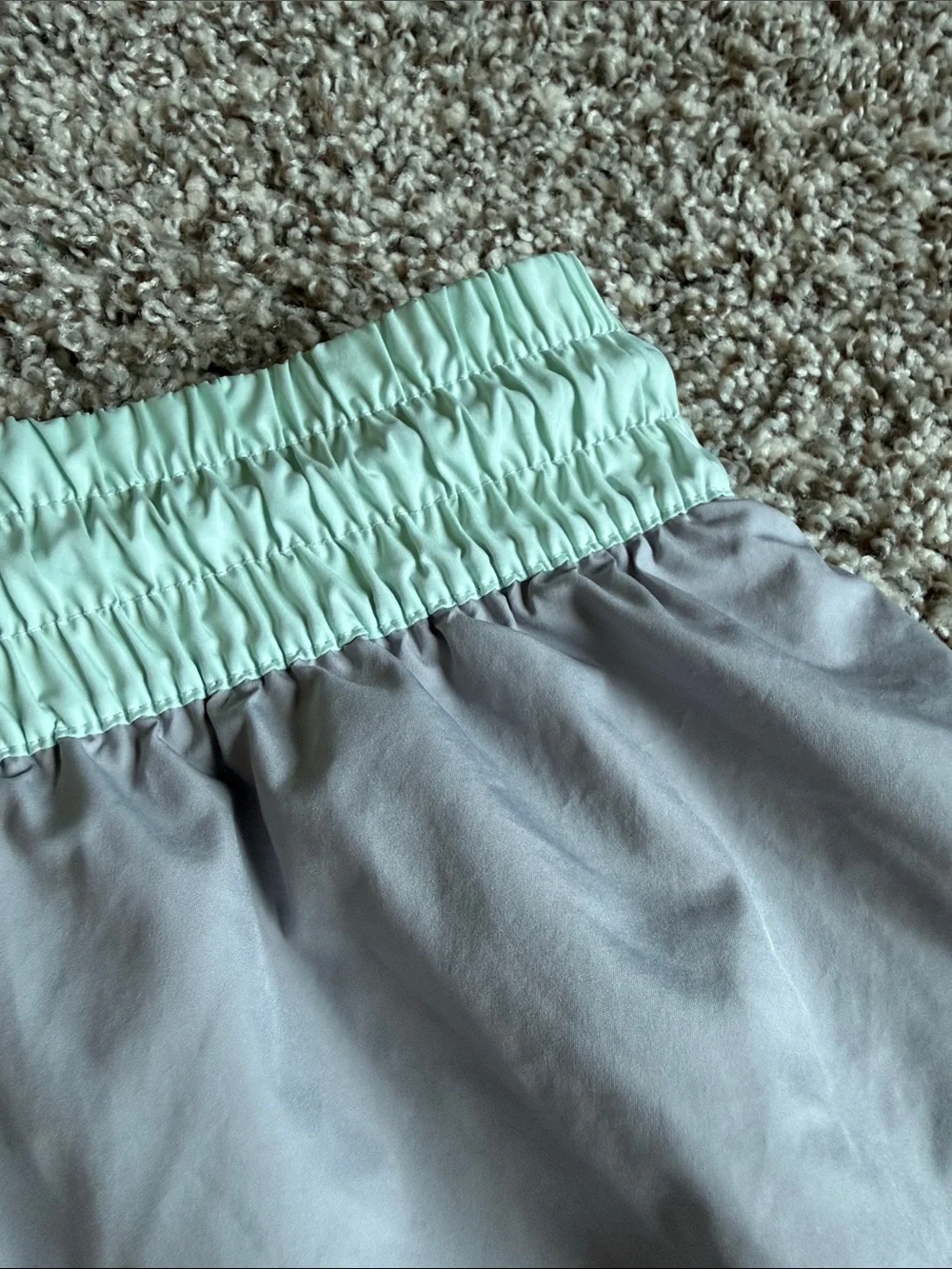 Nike Women’s Gray & Mint Athletic Shorts